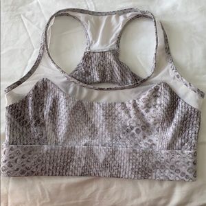 VARLEY Snake Print Sports Bra